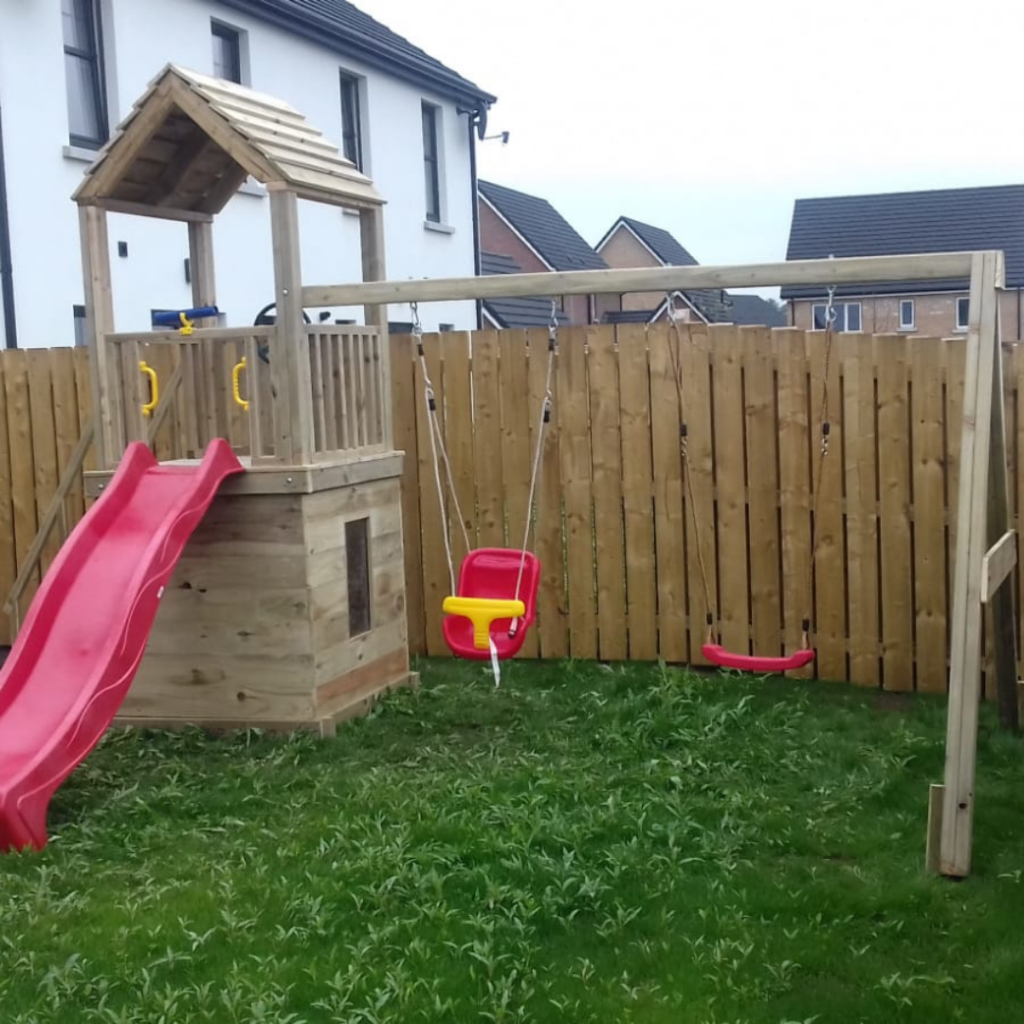 Stable Door Den Climbing Frame - Ballycastle Climbing Frames