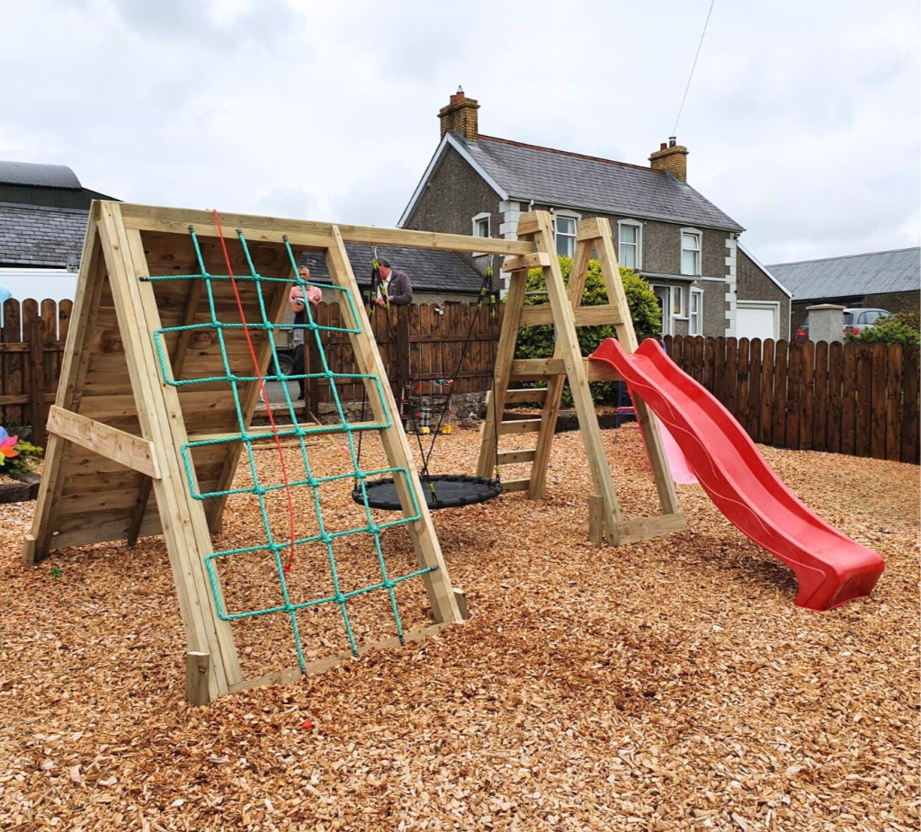 Ballypatrick Ultimate Climber with Slide - Ballycastle Climbing Frames